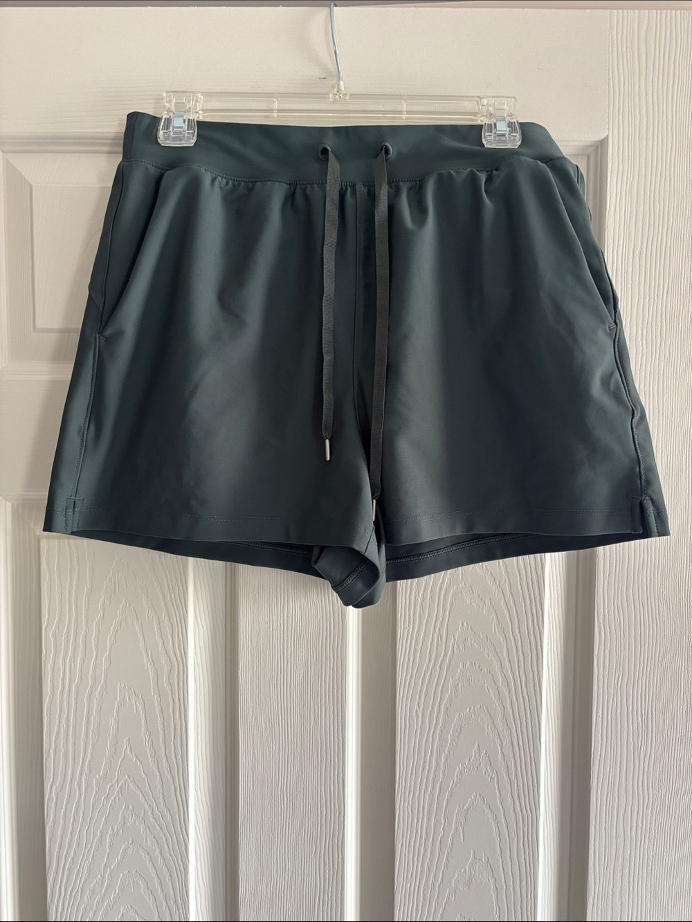Athletic Drawstring Performance Shorts - Deep Teal
